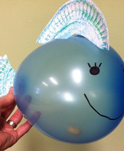 Jonah Balloon Craft from wesleyankids.org 